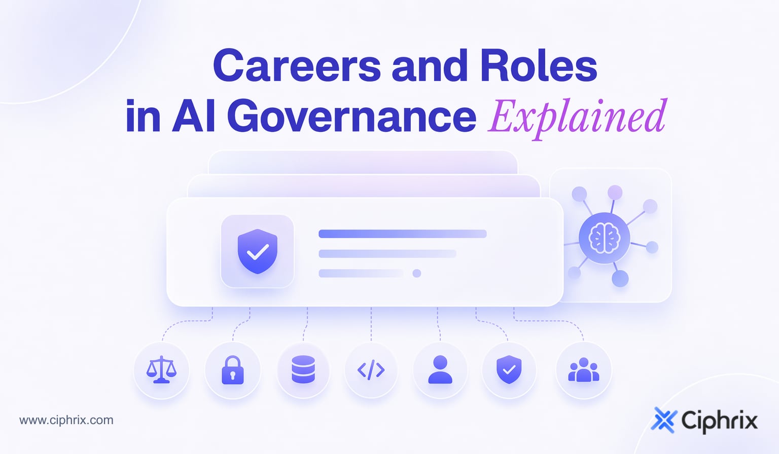 Careers and roles in AI governance explained