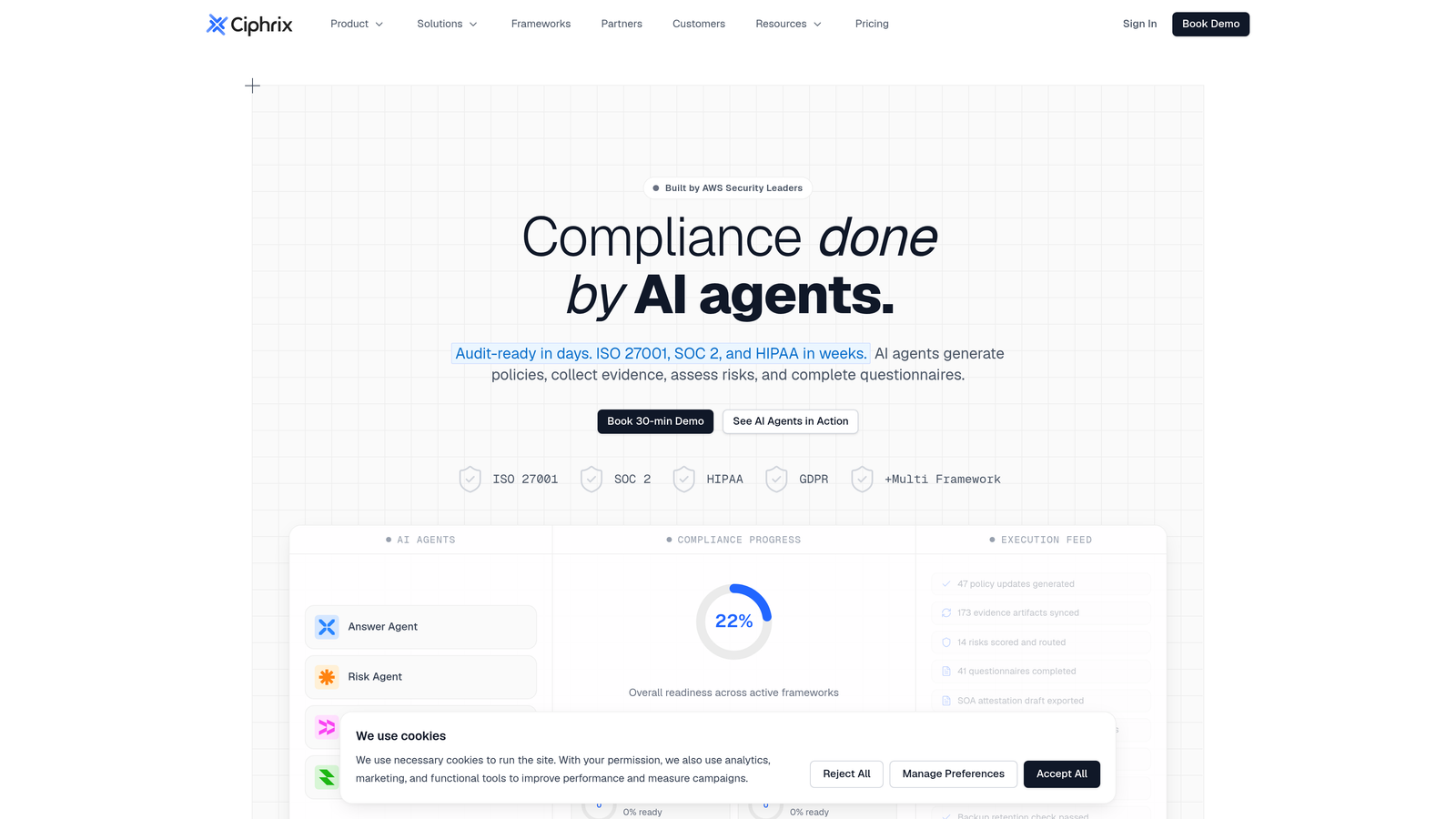 ciphrix webpage