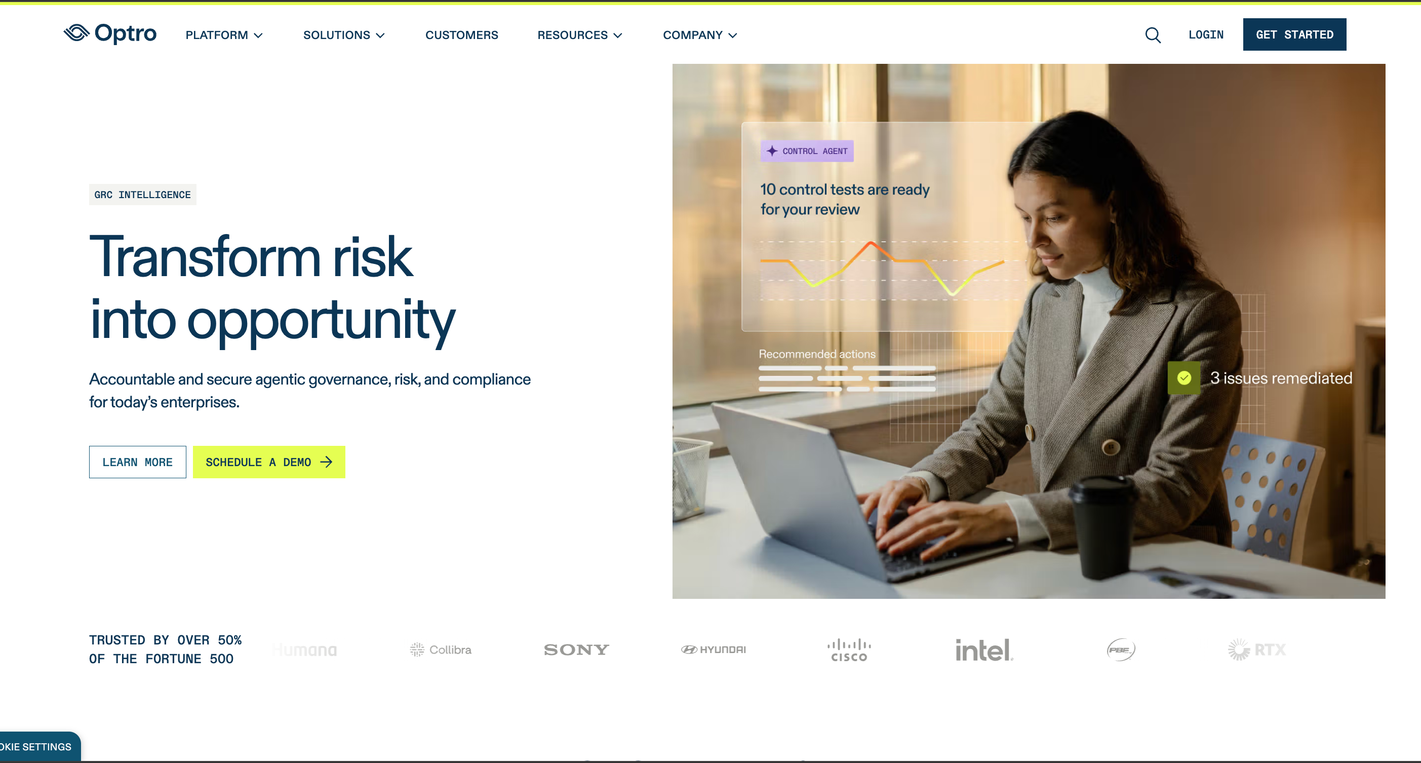 Optro Webpage