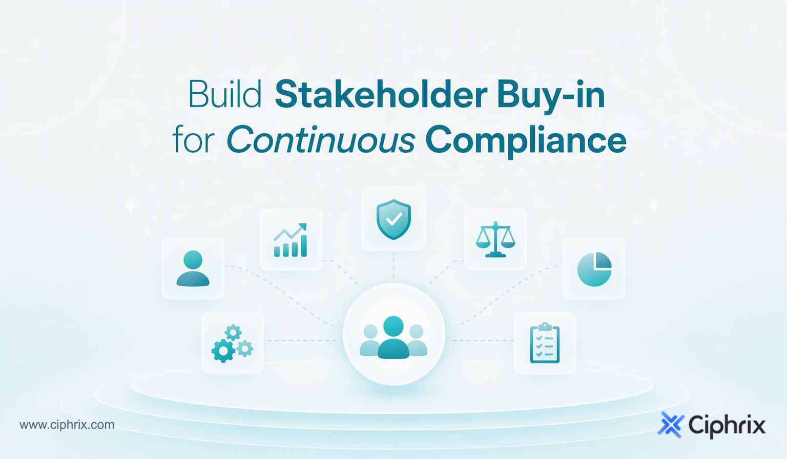 Build stakeholder buy-in for continuous compliance