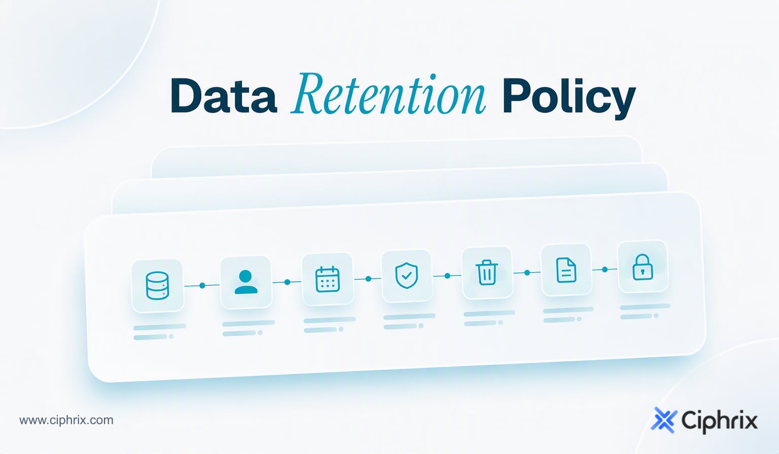 Data retention policy