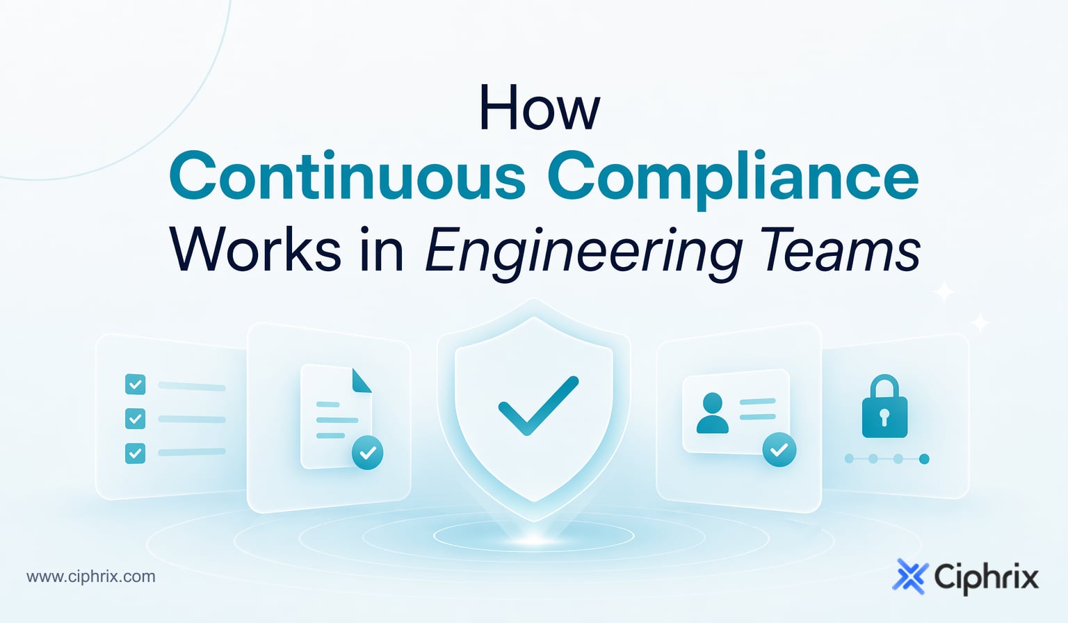 How continuous compliance works in engineering teams