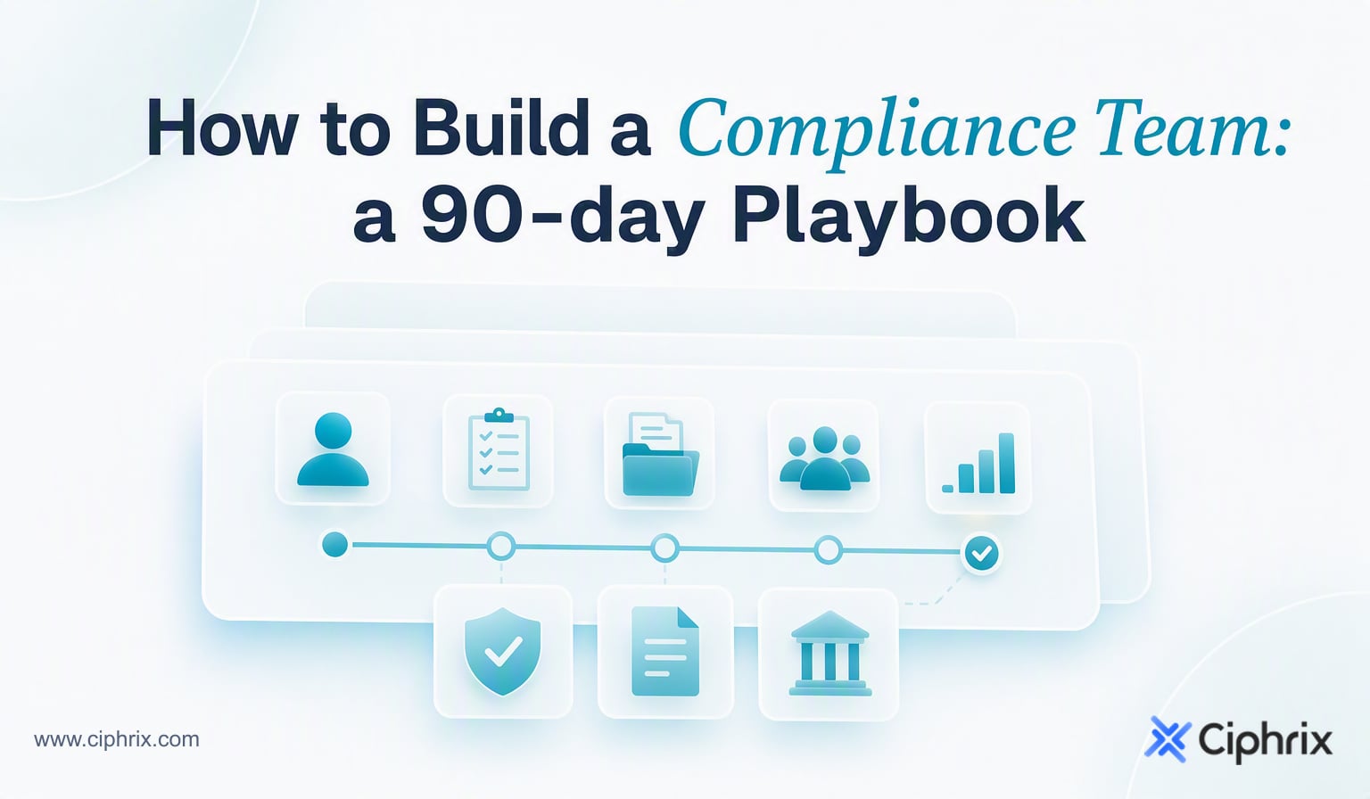 How to Build a Compliance Team: A 90-Day Playbook