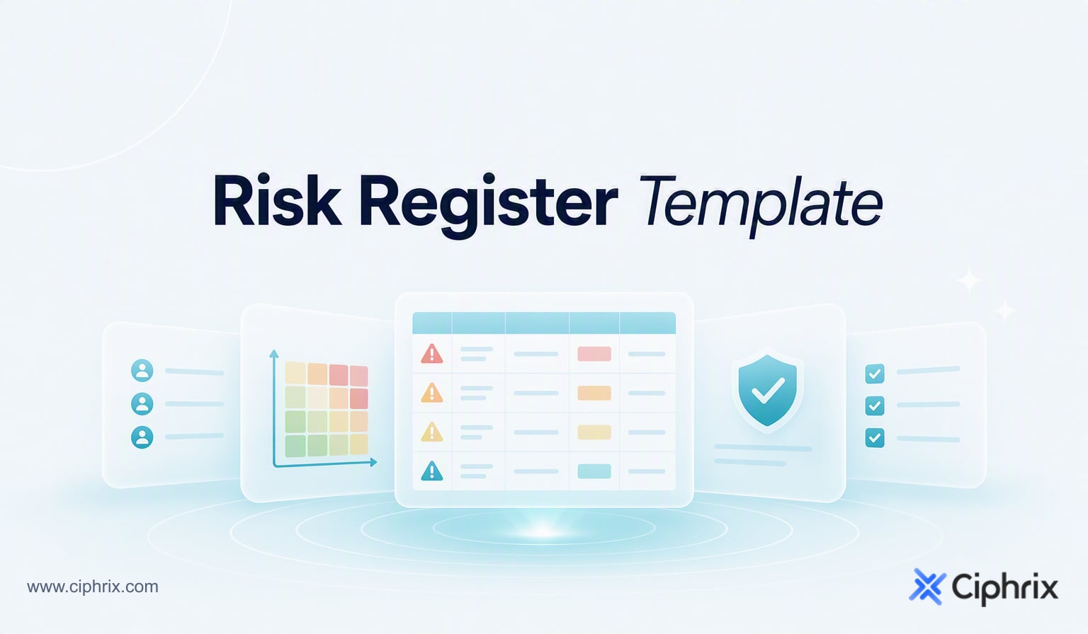 Risk register template