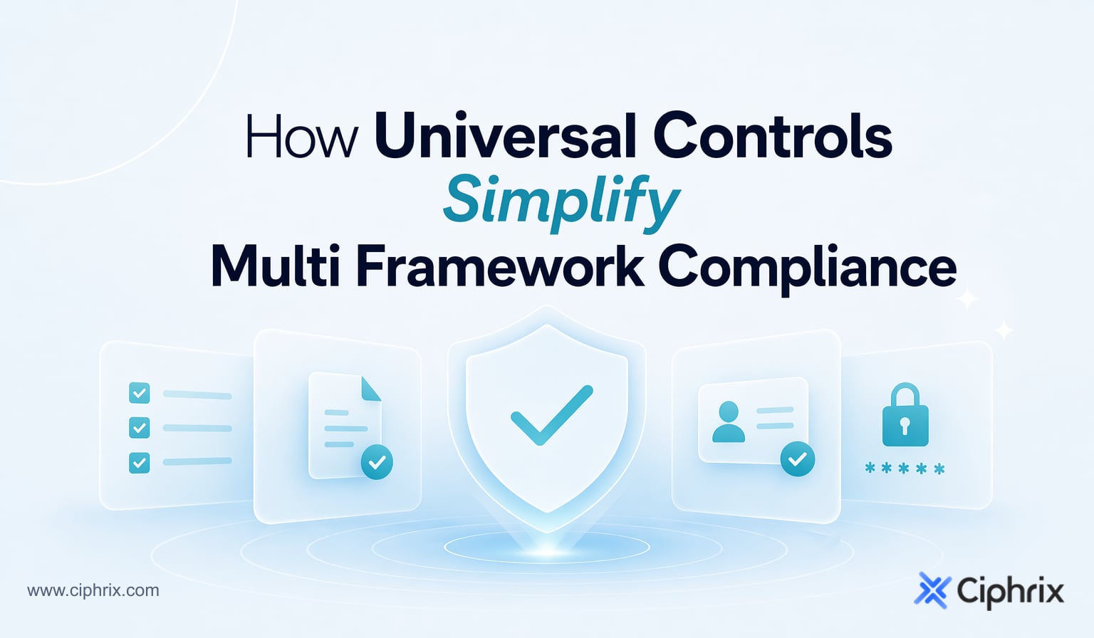 How universal controls simplify multi framework compliance
