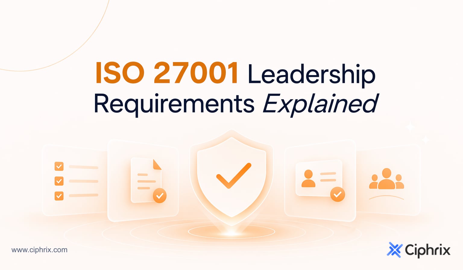ISO 27001 leadership requirements explained