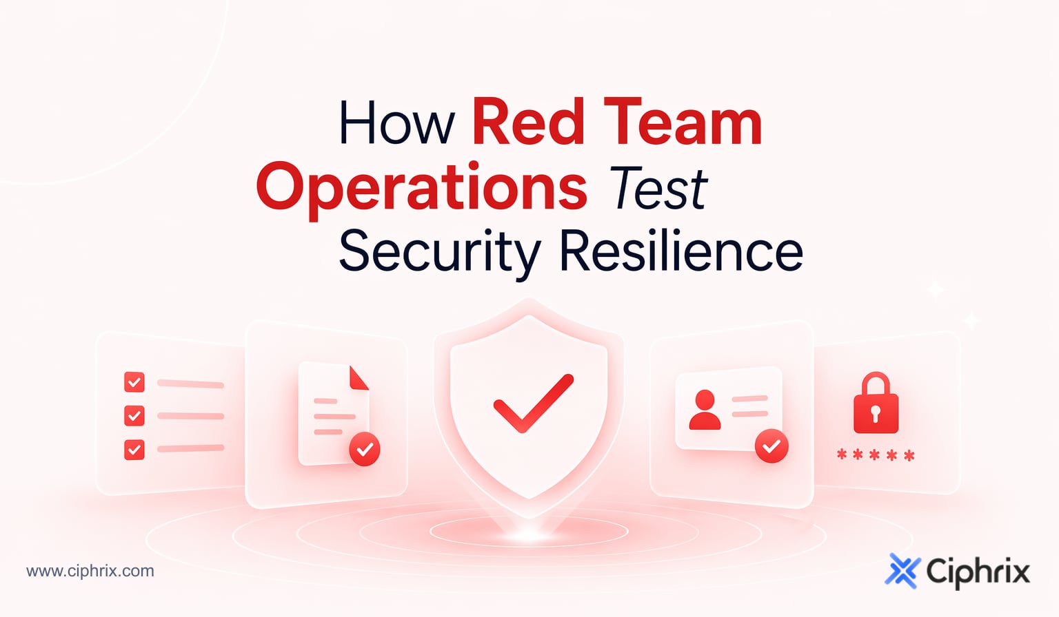 How red team operations test security resilience