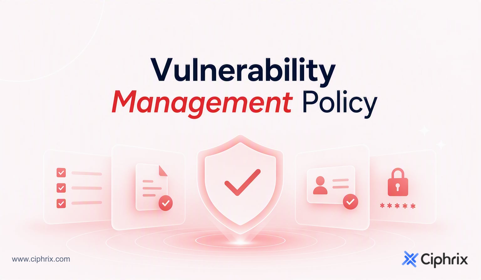 Vulnerability management policy