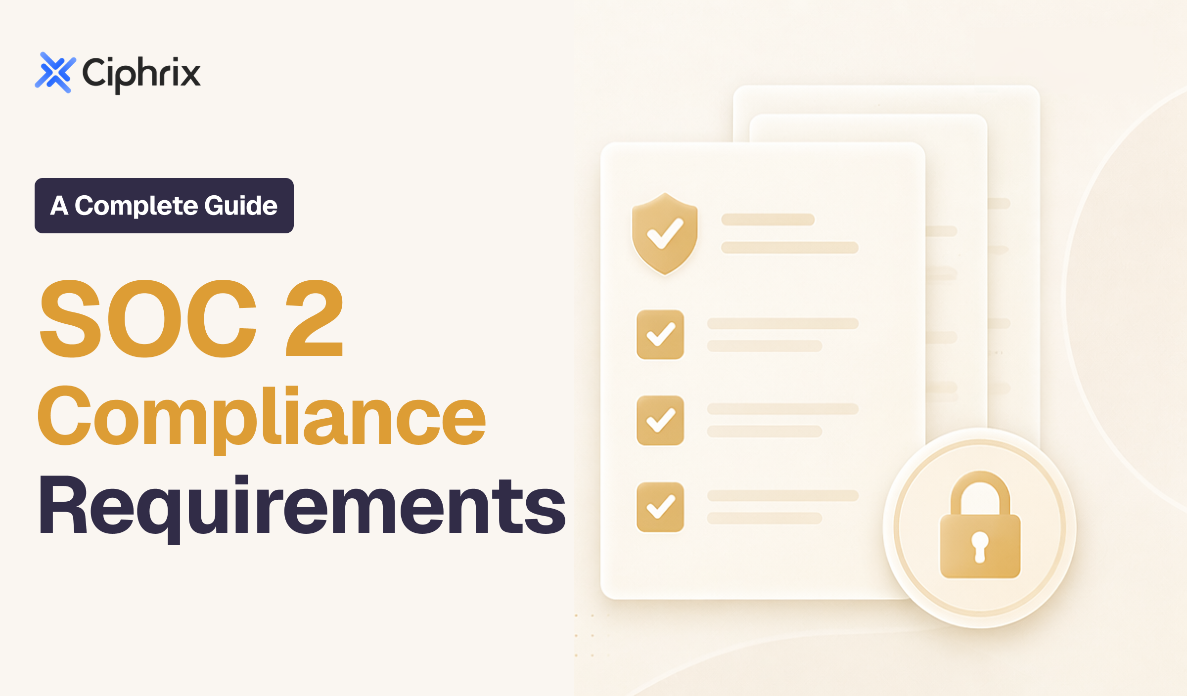 SOC 2 compliance requirements