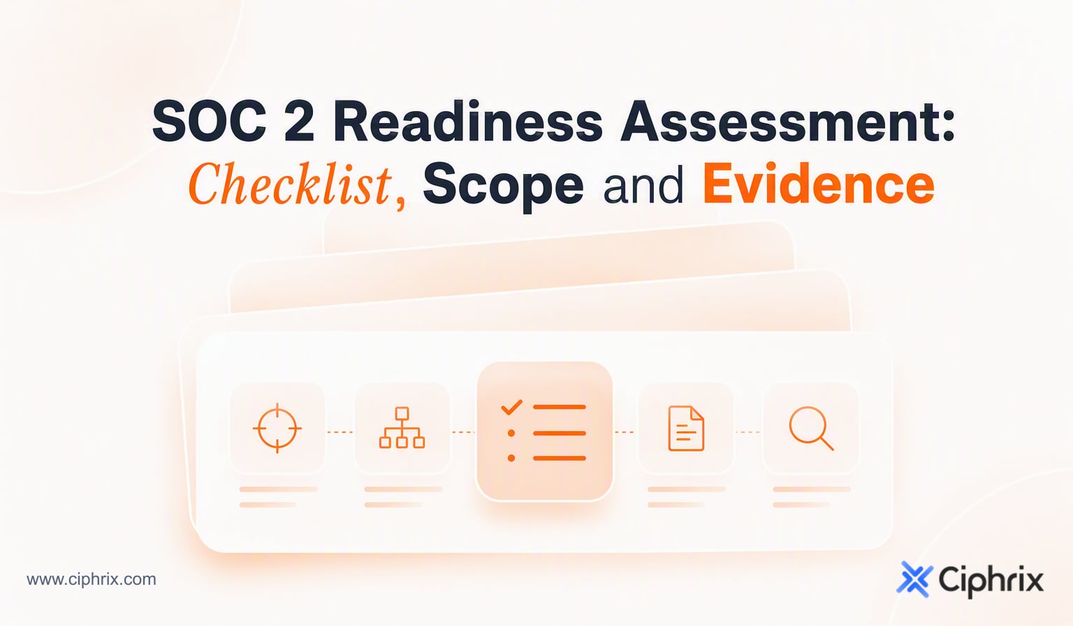 SOC 2 Readiness Assessment: Checklist, Scope and Evidence