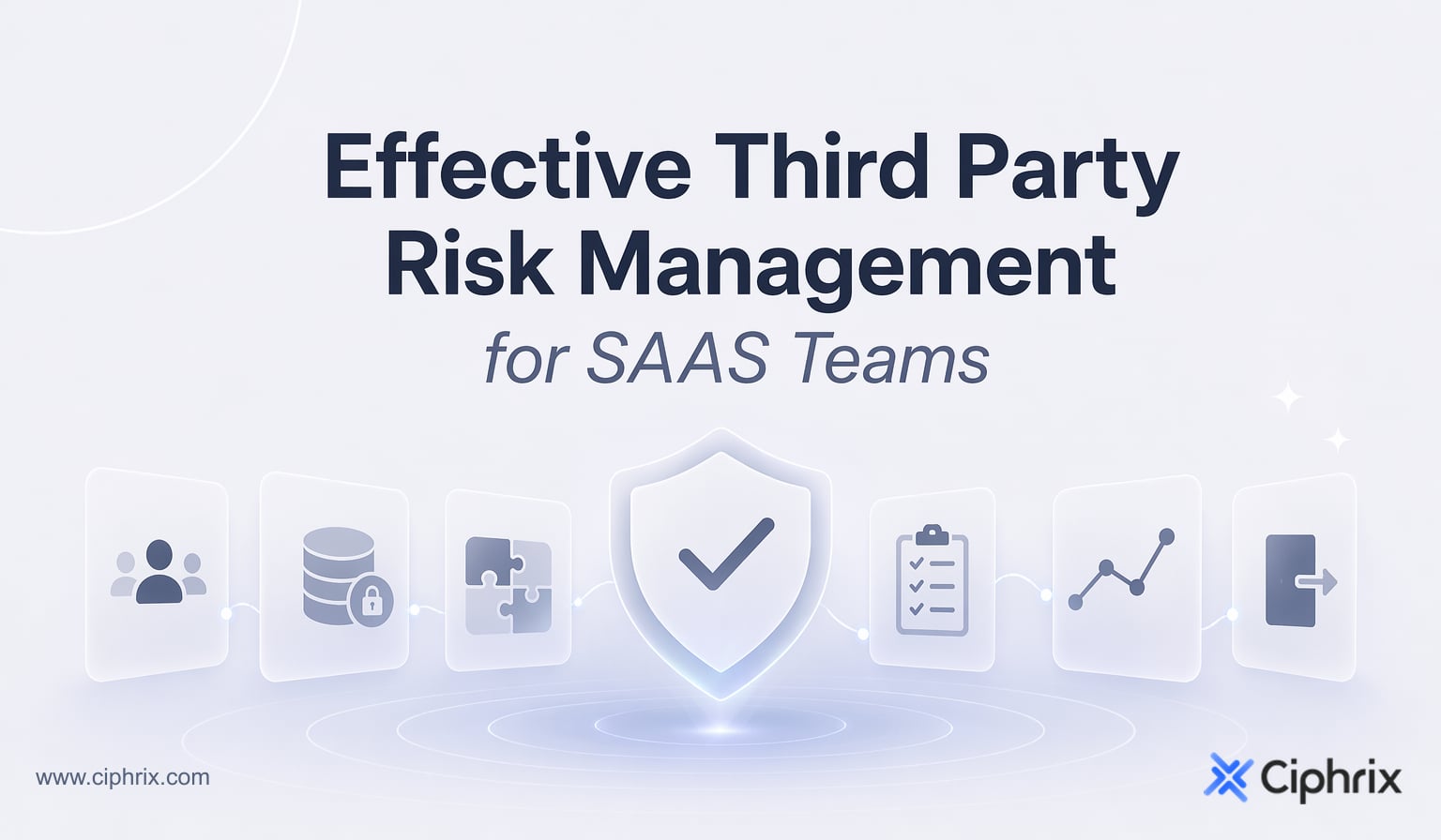 Effective third party risk management for SaaS teams